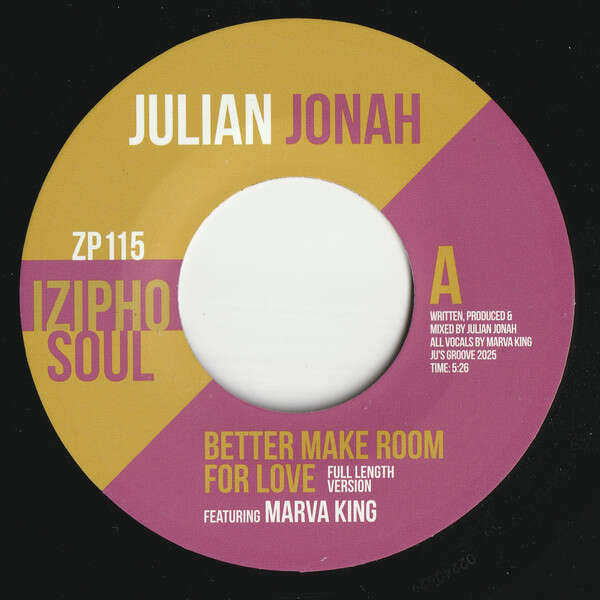  JULIAN JONAH  -  better make room for love 