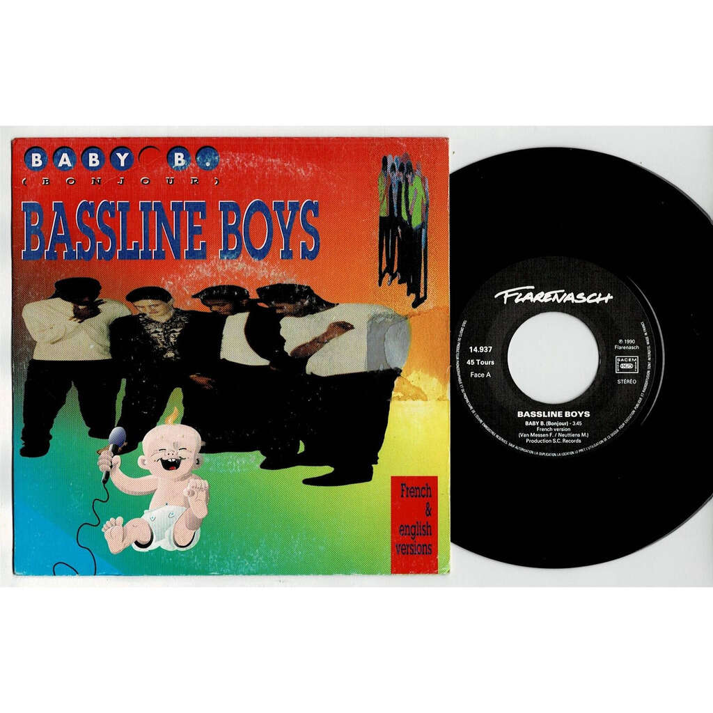 BASSLINE BOYS baby b. ( Bonjour ) / (french & English version )