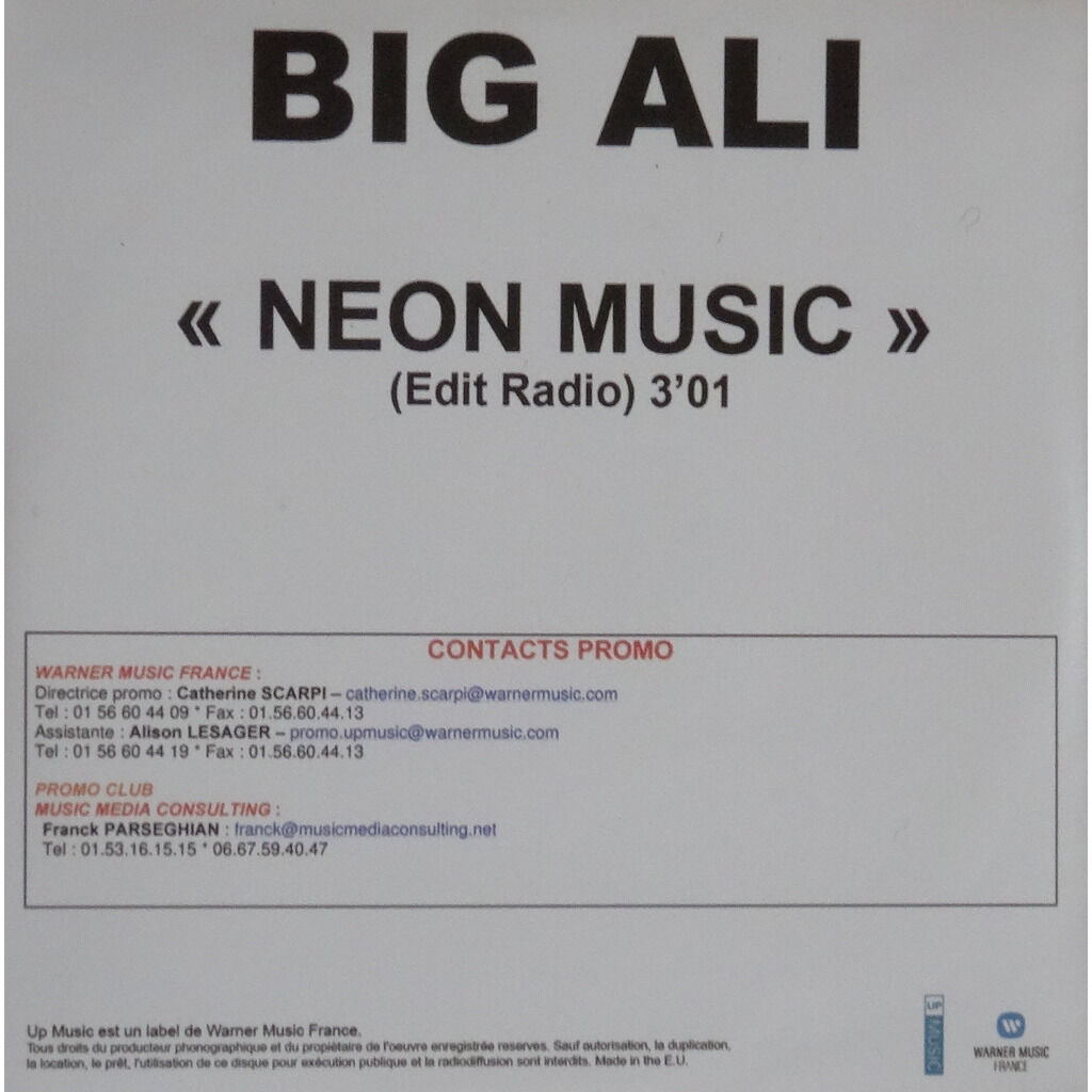  BIG ALI  -  neon music 