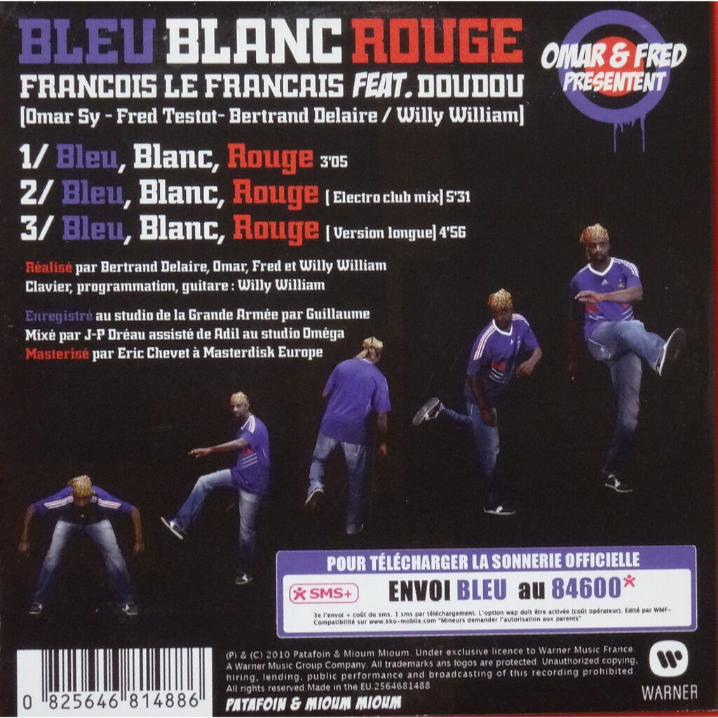  OMAR & FRED  -  bleu blanc rouge 