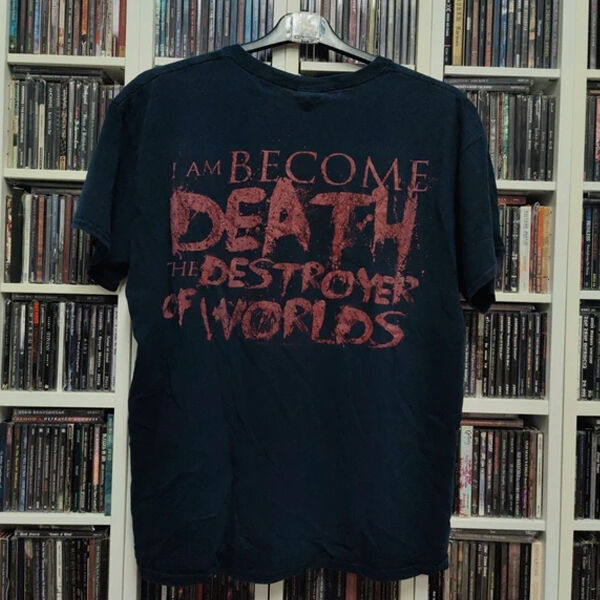  Aborted  -  i am become (l size) official t-shirt 2014 