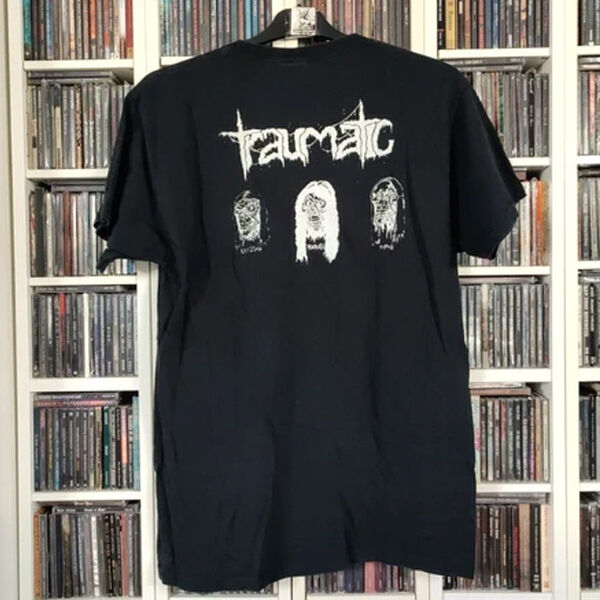  Traumatic  -  the process of raping a rancid cadaver ( l size) official t-shirt 