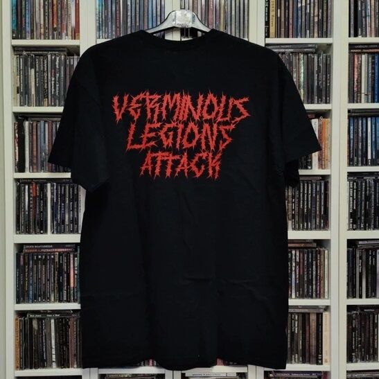 black dahlia murder  -  verminous legion official t-shirt 2024 