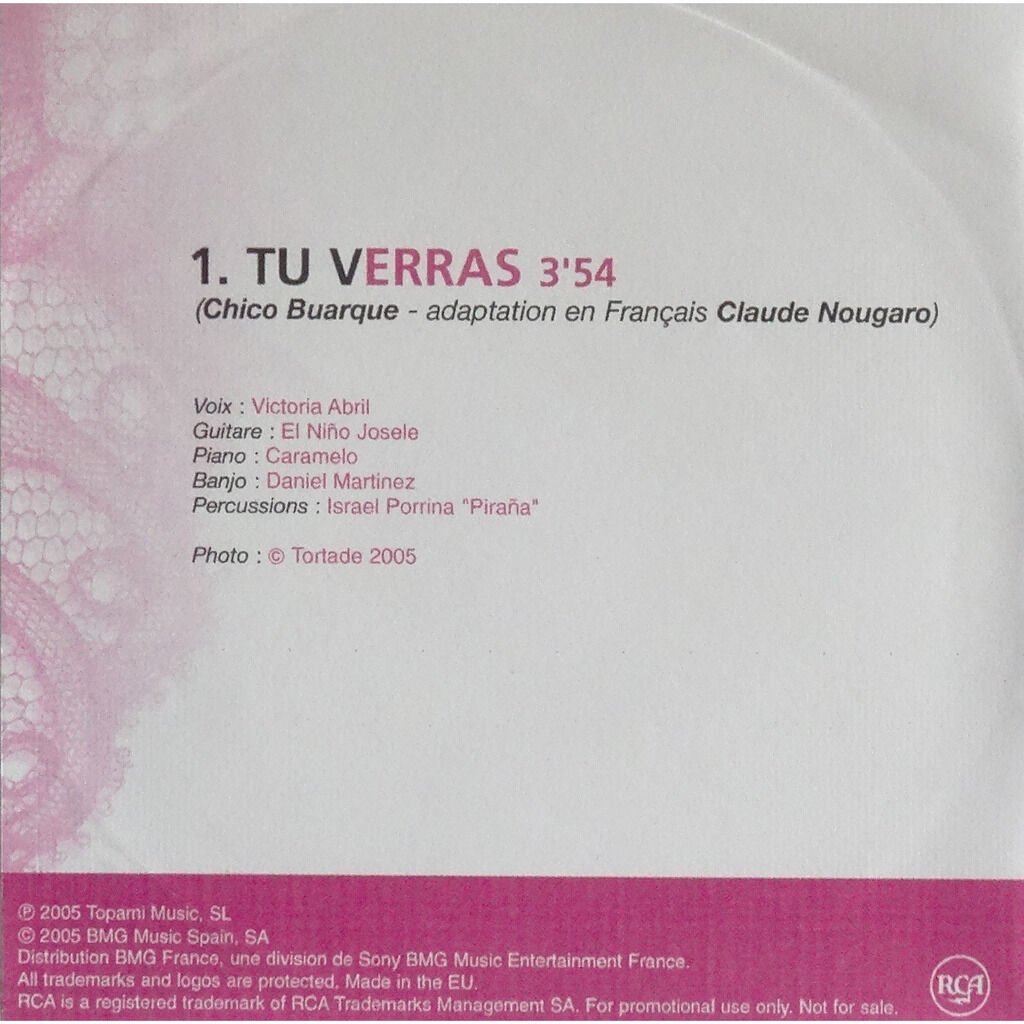  VICTORIA ABRIL  -  tu verras 