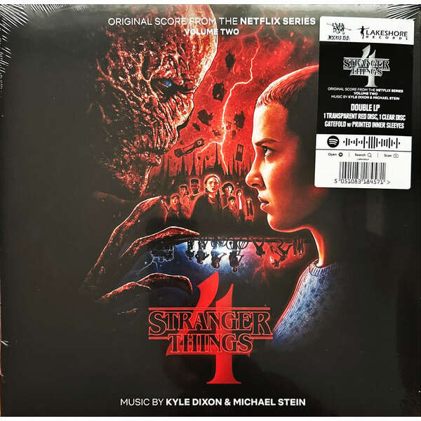  KYLE DIXON (2) & MICHAEL STEIN (9)  -  stranger things 4 · volume two (original score from the netflix series) 