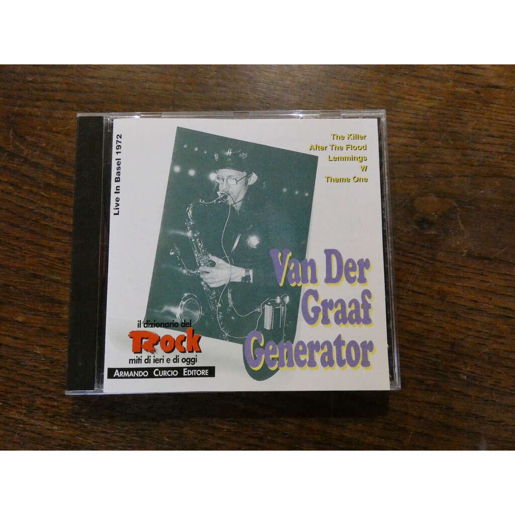 van der graaf generator Live in Basel 1972