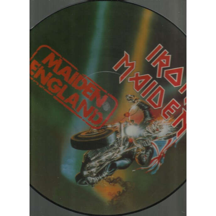 iron maiden  -  maiden england 