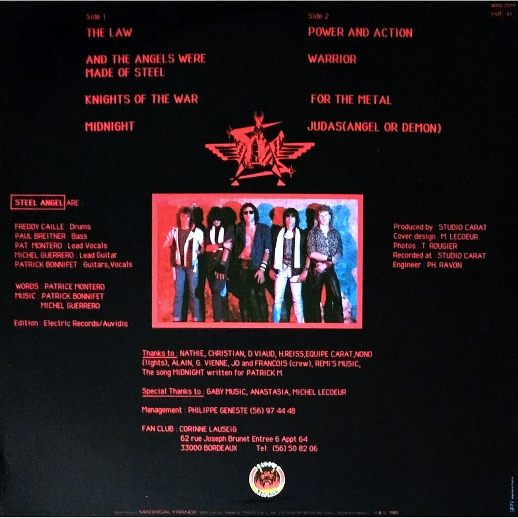  Steel Angel  -  ...and the angels were made of steel 