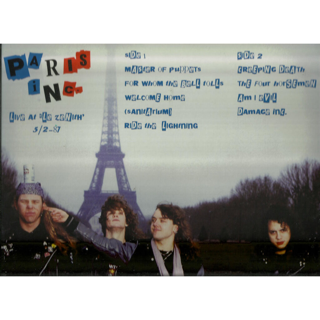  metallica  -  paris inc zenith 87 