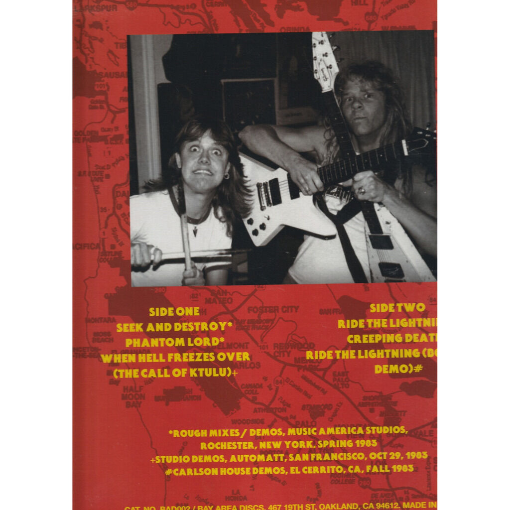  metallica  -  fuck the studio limited edition 