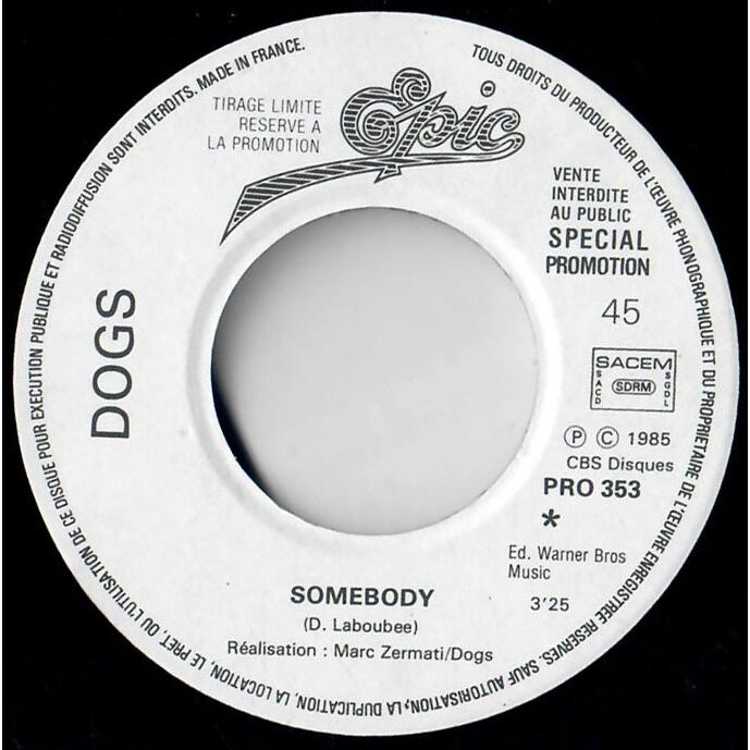  Dogs  -  somebody 
