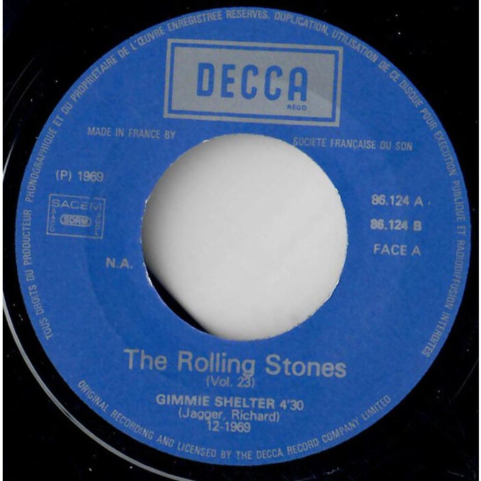  The Rolling Stones  -  gimmie shelter 