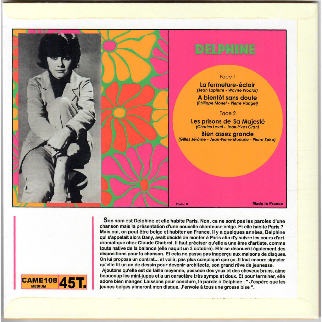  Delphine  -  la fermeture éclair 