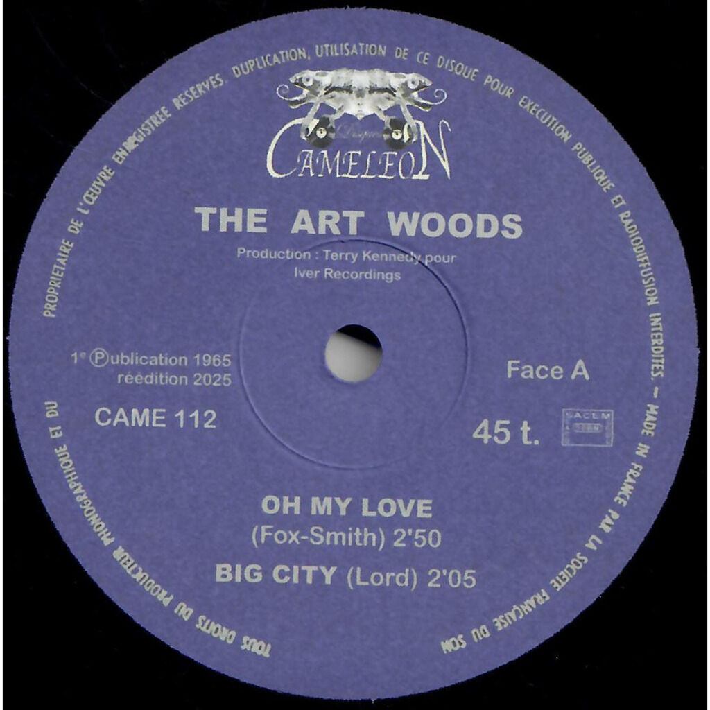  The Artwoods  -  oh my love 