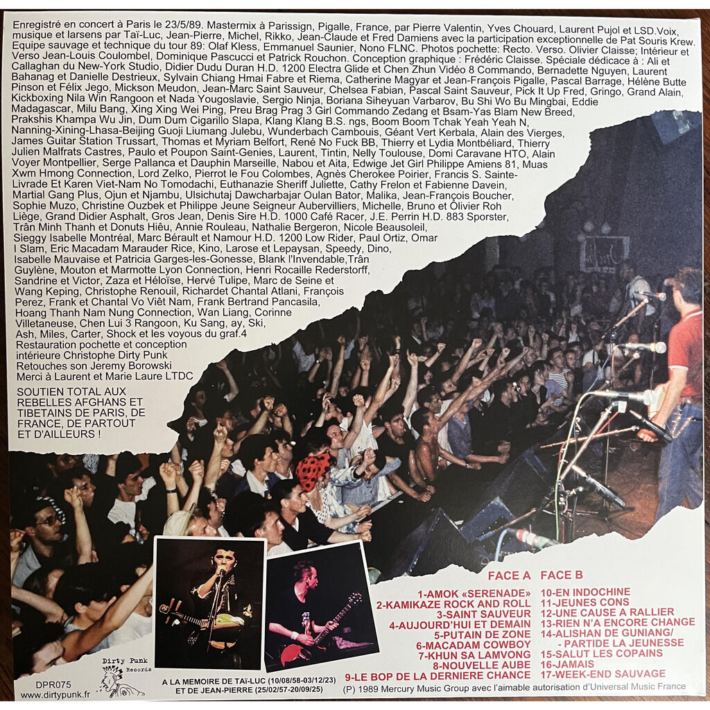  La Souris Déglinguée  -  paris 23.05.89 