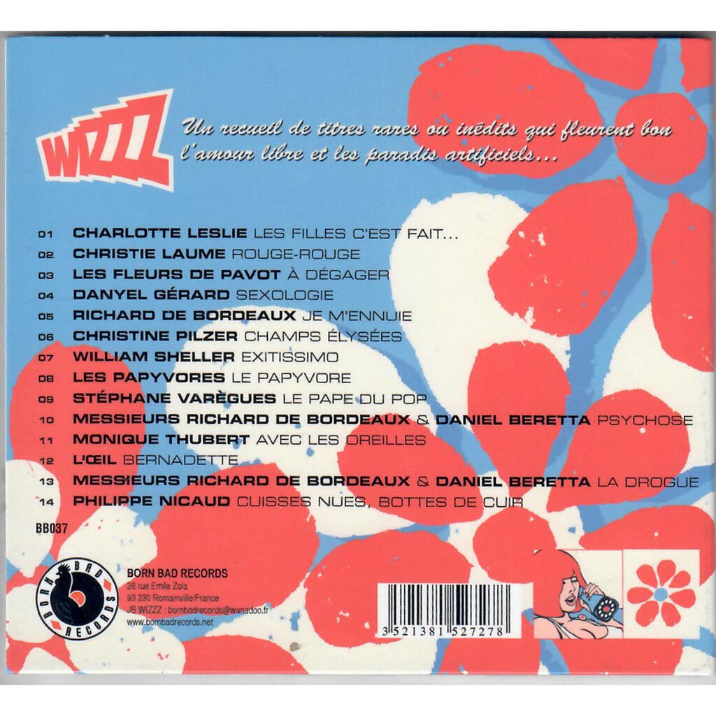  Various  -  wizzz! (psychorama français 66-71) 