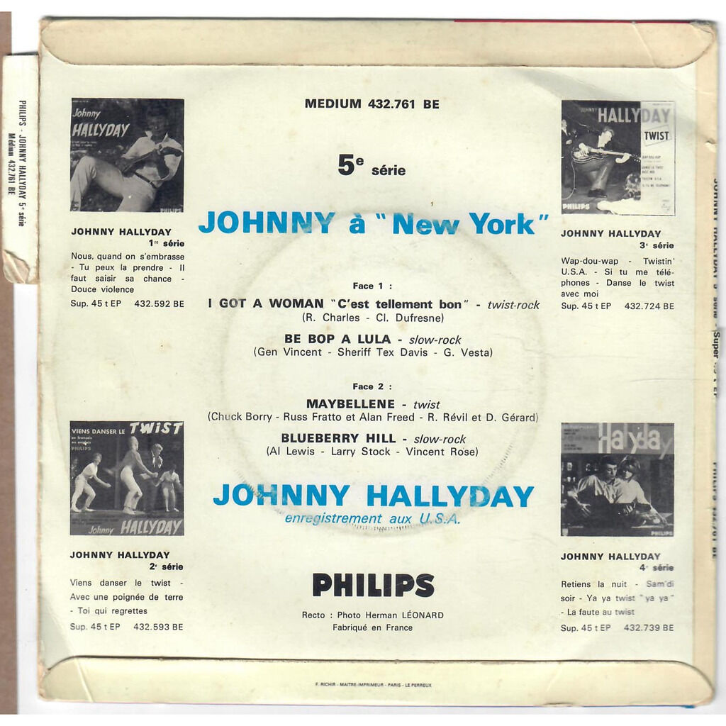  Johnny Hallyday  -  à new york 