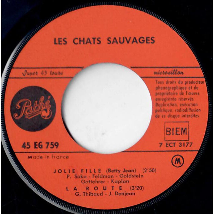  Les Chats Sauvages  -  jolie fille 