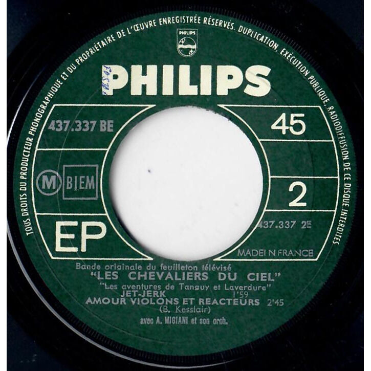  Johnny Hallyday Bernard Kesslair  -  les chevaliers du ciel 