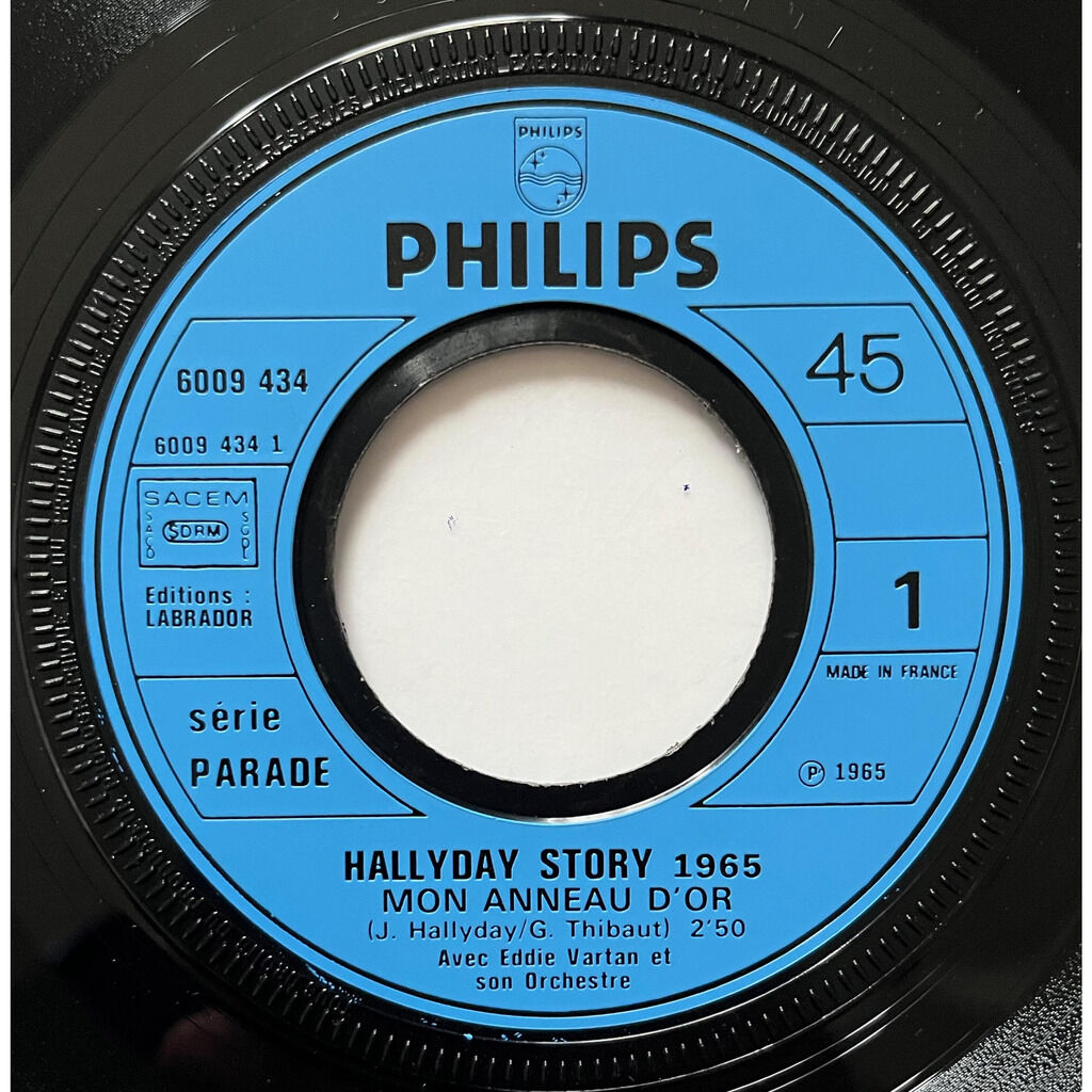  Johnny Hallyday  -  hallyday story 10 - 1974 - mon anneau d'or 