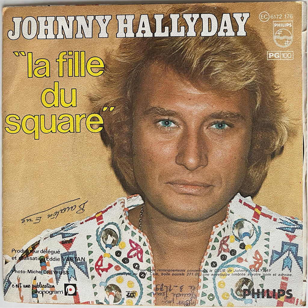  Johnny Hallyday  -  revoilà ma solitude 