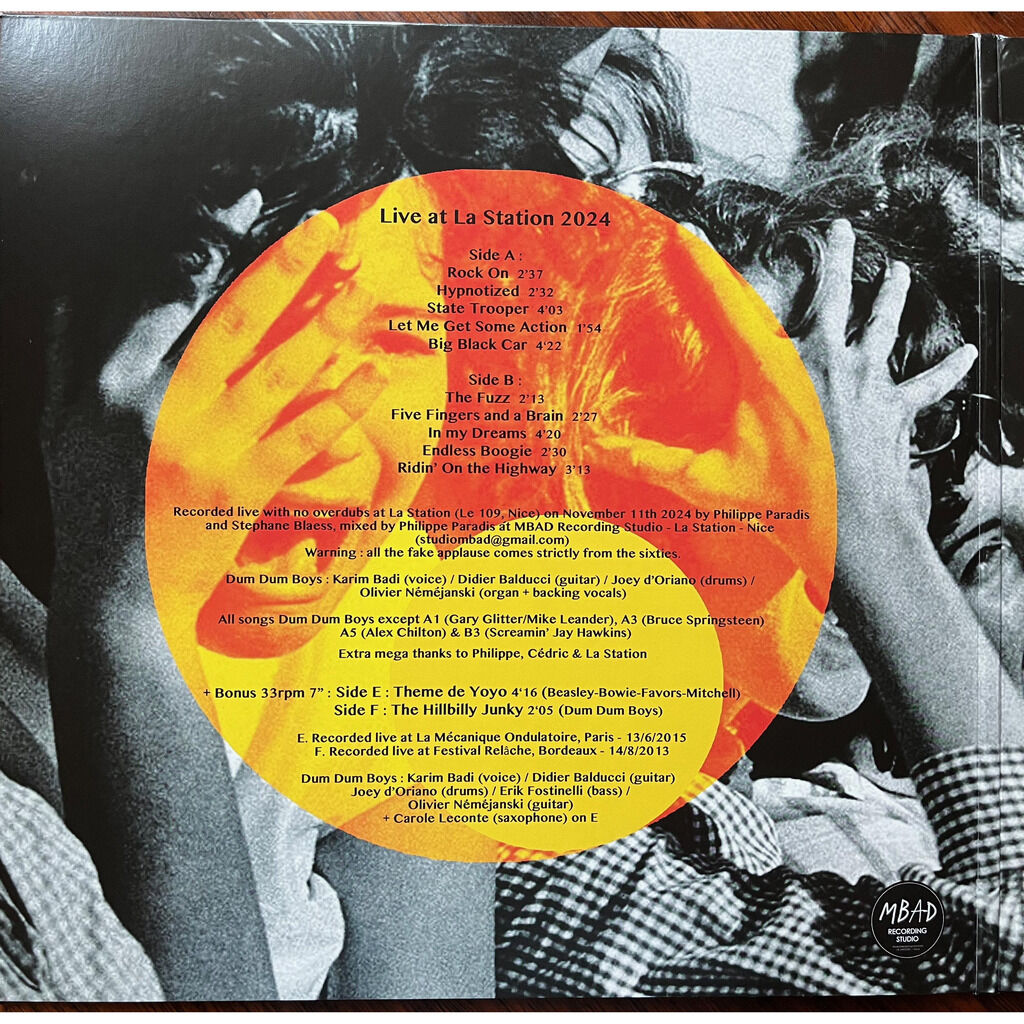  Dum Dum Boys (4)  -  explosions in your soul - dum dum boys live at la station ! 