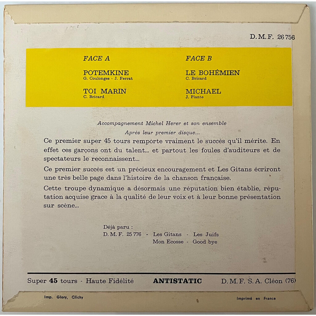  Les Gitans De La Tourlandry  -  potemkine 