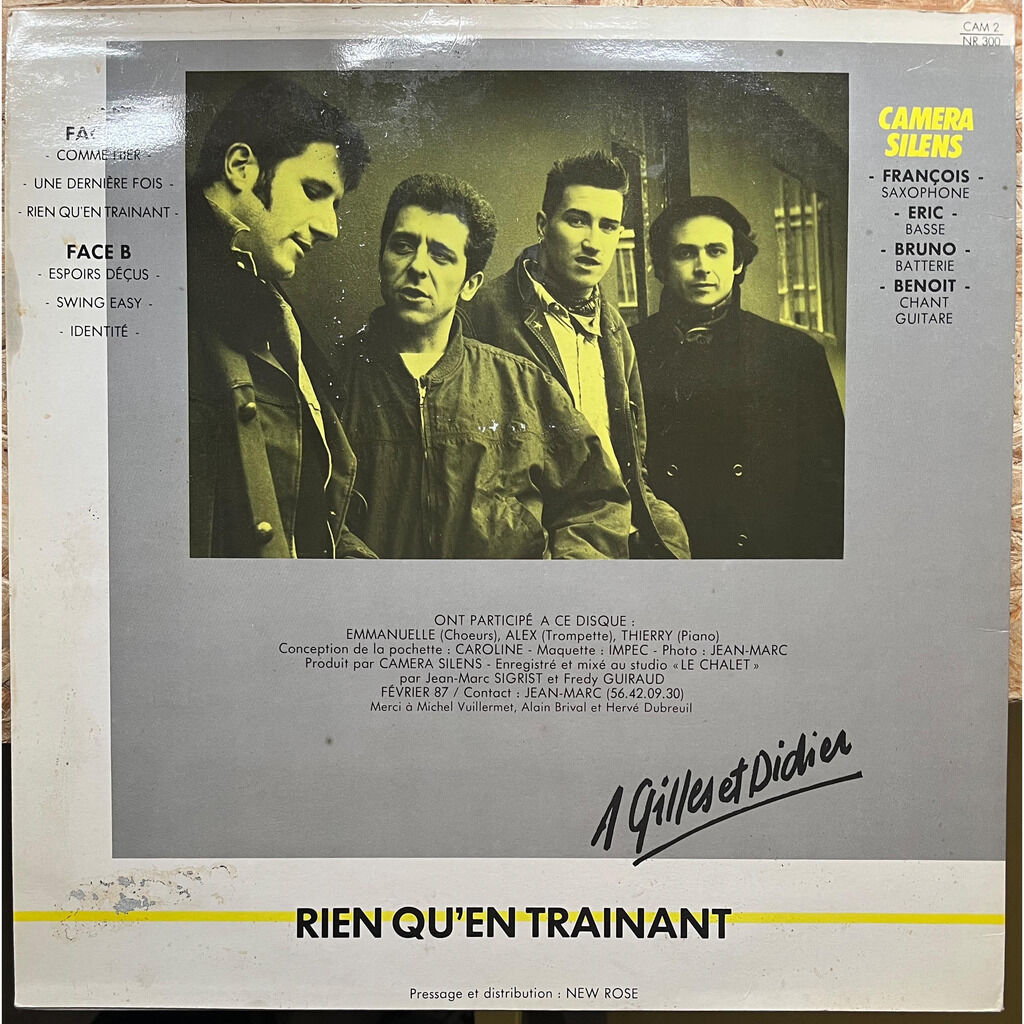  Camera Silens  -  rien qu'en trainant 