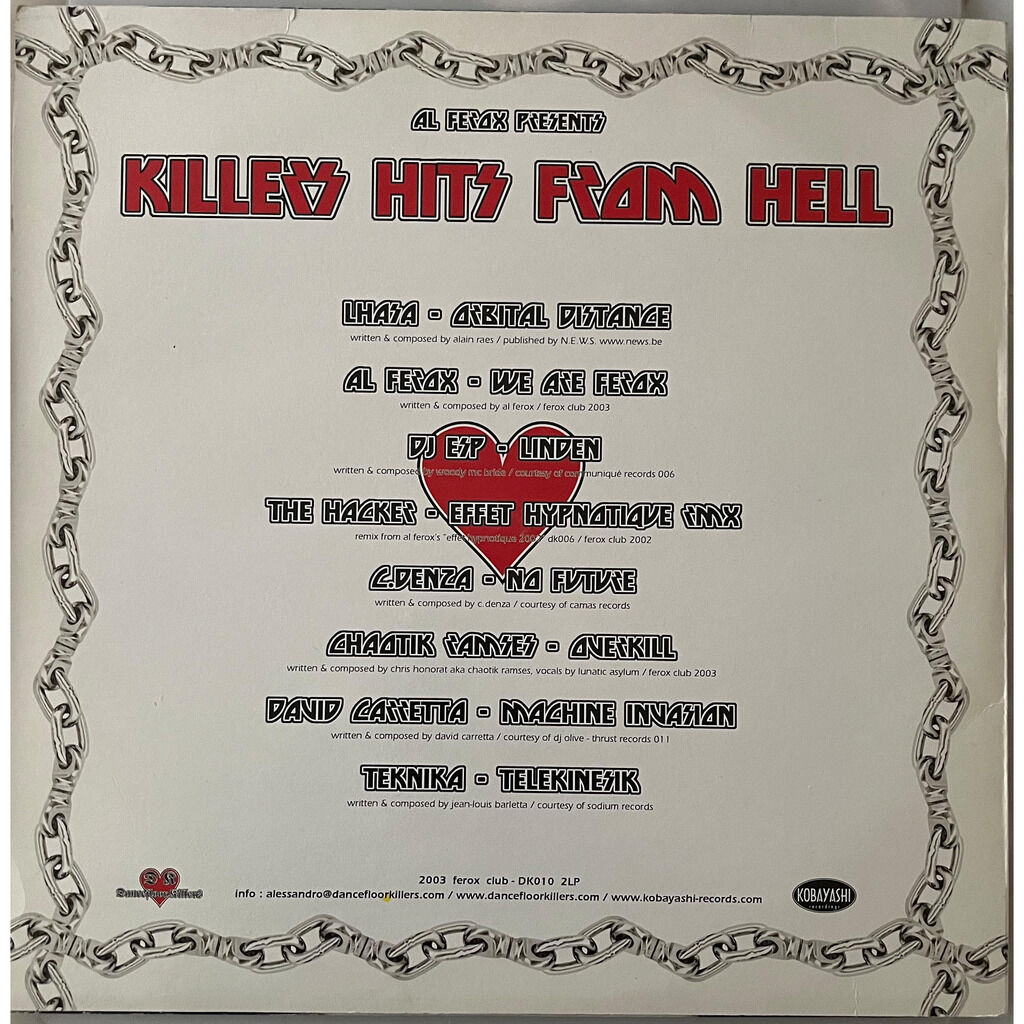  Various  -  killers hits from hell 