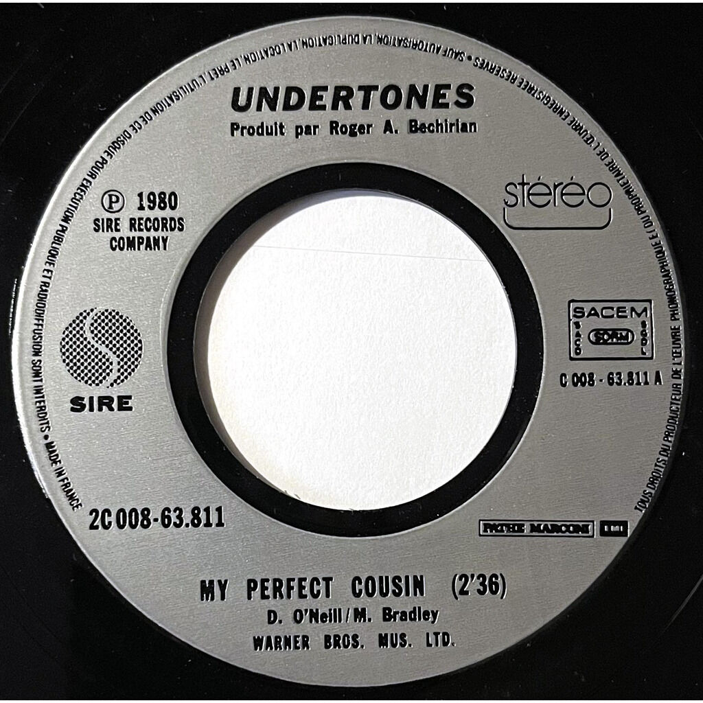  The Undertones  -  my perfect cousin 