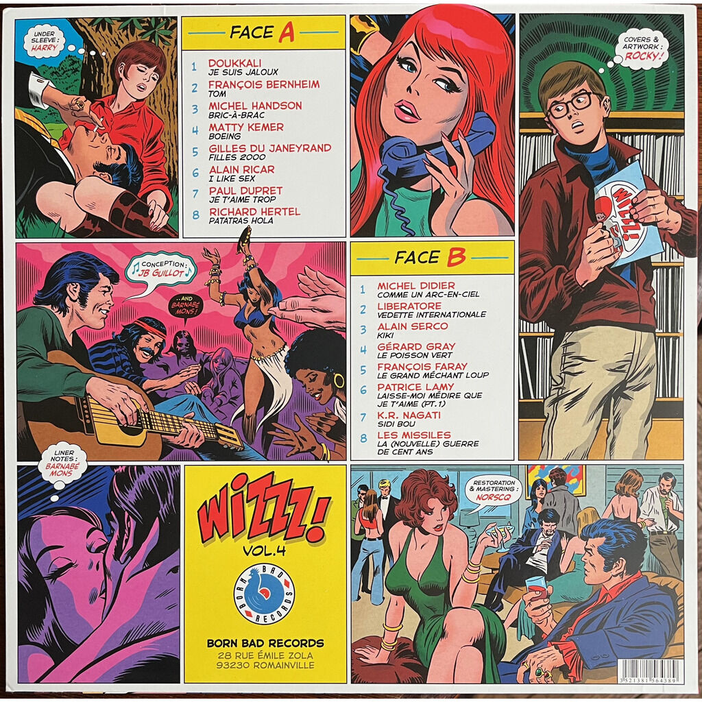  Various  -  wizzz! vol. 4 (french psychorama 1966-1974) 