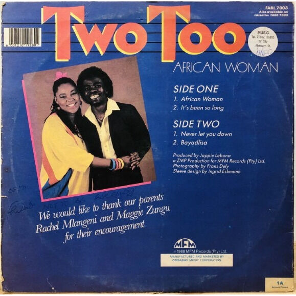  Two Too  -  african woman 