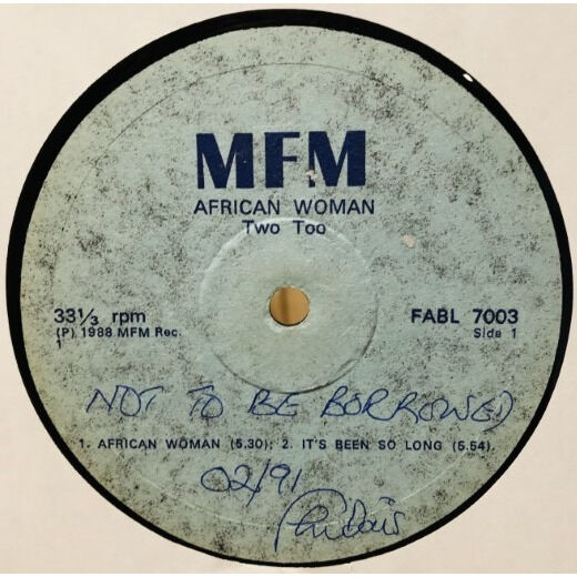  Two Too  -  african woman 