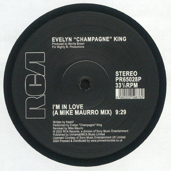  KENI BURKE / EVELYN CHAMPGANE KING  -  risin' to the top ( remix ) / i'm in love ( remix ) 