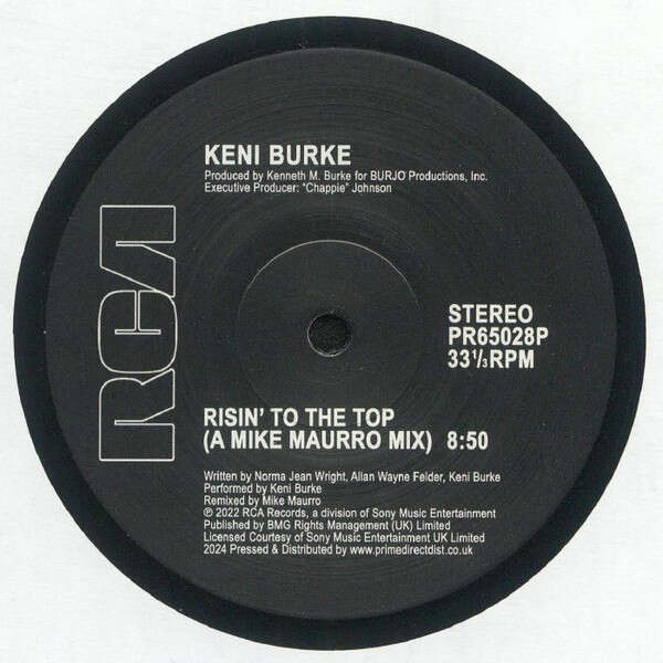  KENI BURKE / EVELYN CHAMPGANE KING  -  risin' to the top ( remix ) / i'm in love ( remix ) 