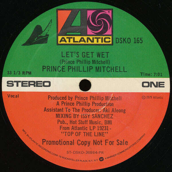 PRINCE PHILLIP MITCHELL Let's get wet