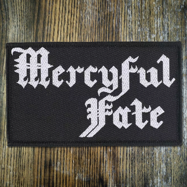  mercyful fate  -  official logo patch 