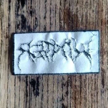  winter  -  white logo patch 