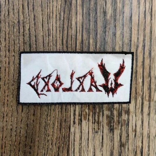  warlord  -  red logo patch 