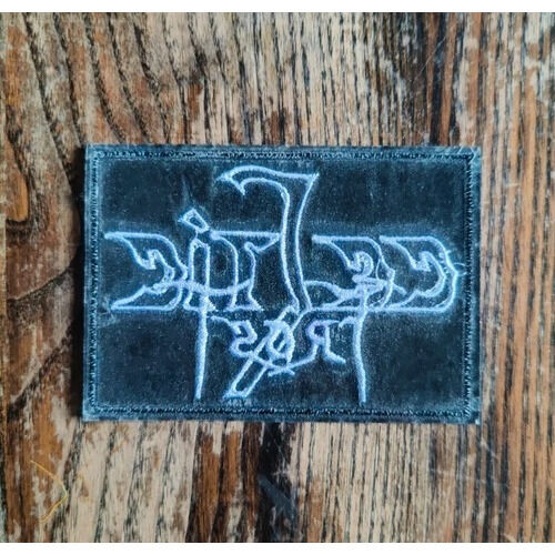  celtic frost  -  white logo patch 