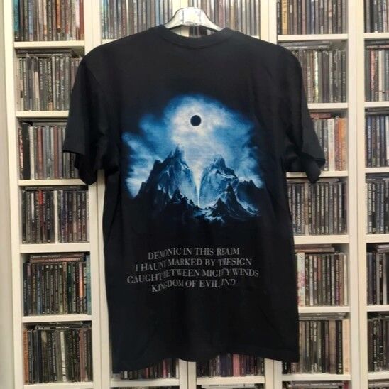  immortal  -  all shall fall (l size) official t-shirt 2021 