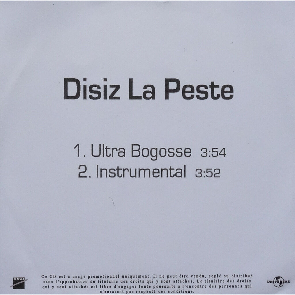  DISIZ LA PESTE  -  ultra bogosse 