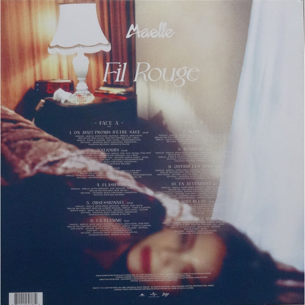  MAËLLE PISTOIA  -  fil rouge 