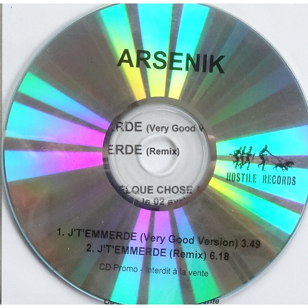  ARSENIK  -  j't'emmerde 