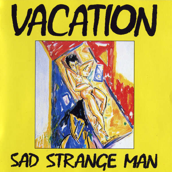 Vacation sad strange man