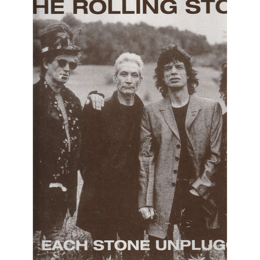  the rolling stones  -  each stone unplugged 