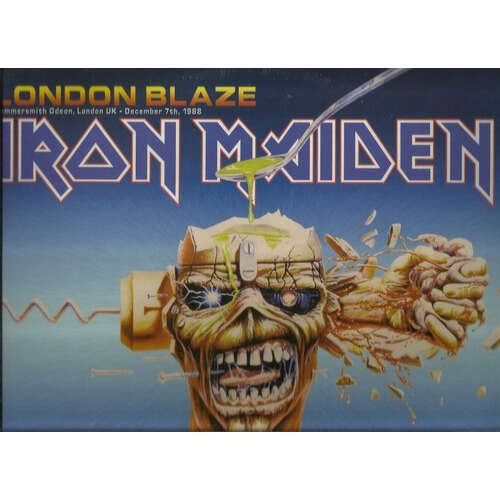  iron maiden  -  london blaze 1988 