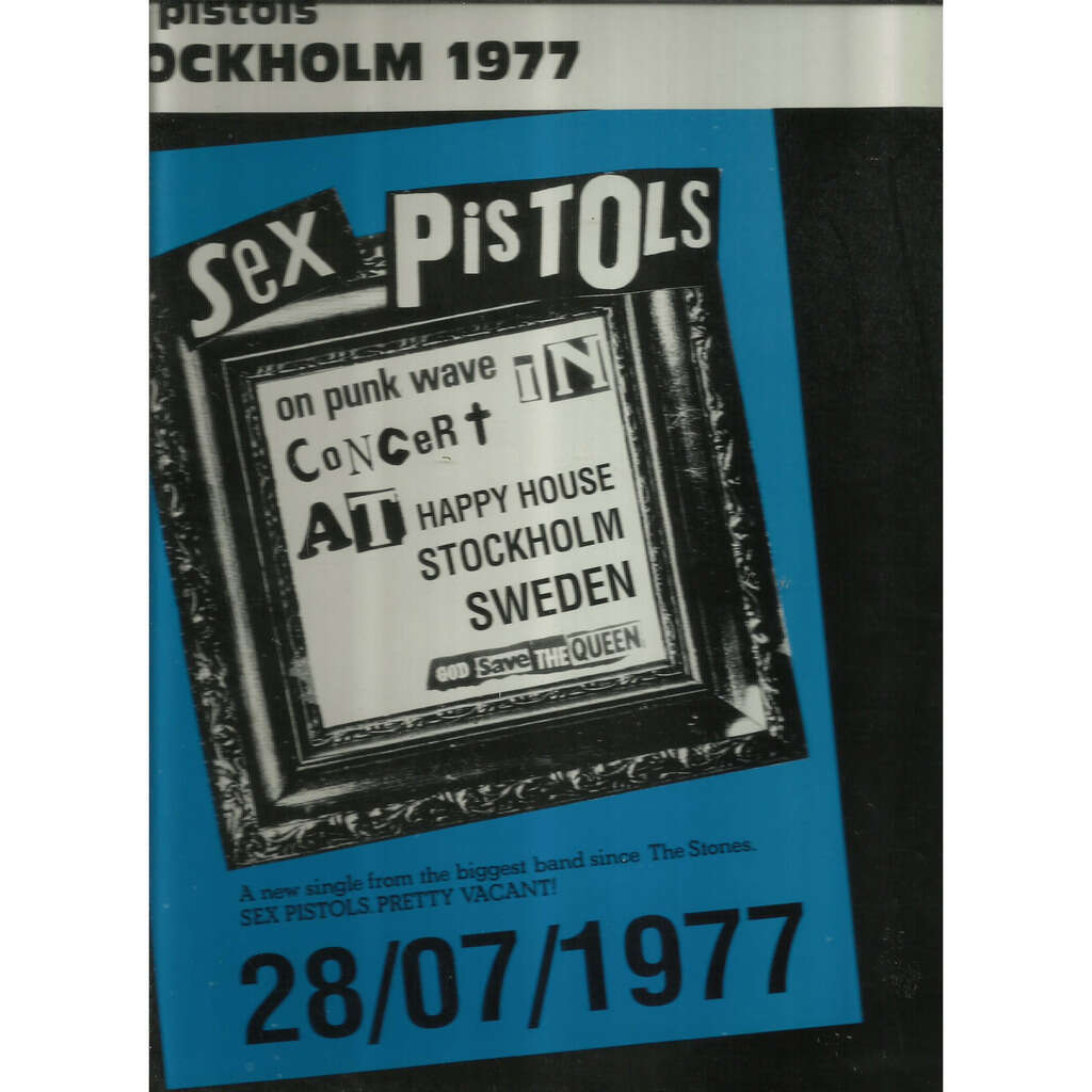  sex pistols  -  stockholm 1977 