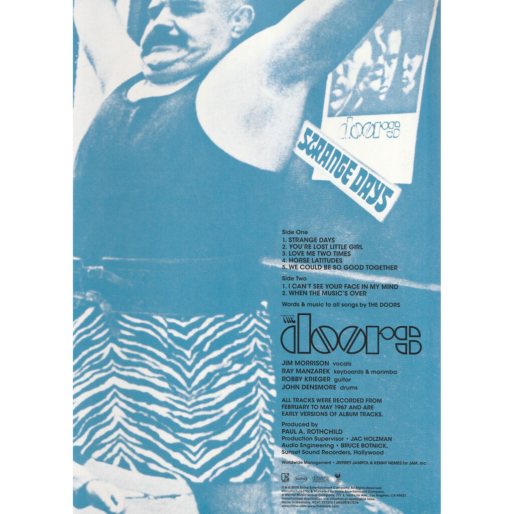  doors  -  strange days 1967 a work in progress 