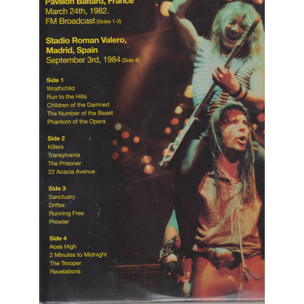  iron maiden  -  eddie's reign of terror france 1982 